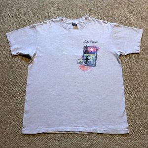 VINTAGE 90’s Lake Placid shirt men’s medium